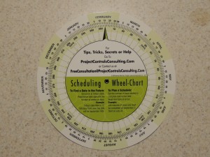 6" Deluxe Schedule Wheel